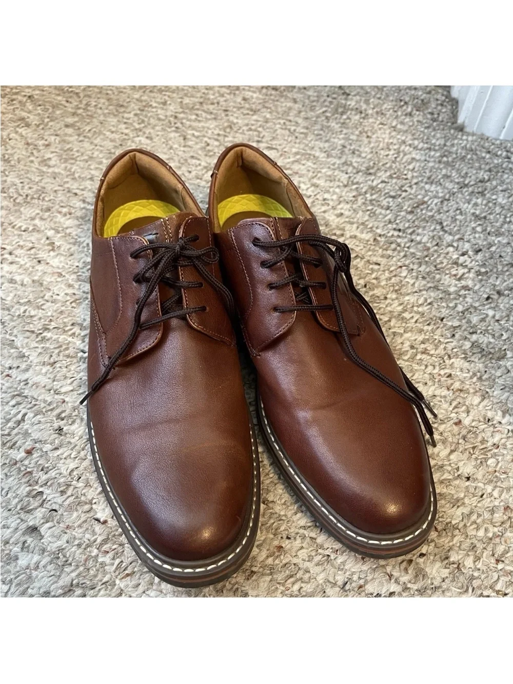 Florsheim Norwalk Plain Toe Oxford- Brown CH Leather 9.5